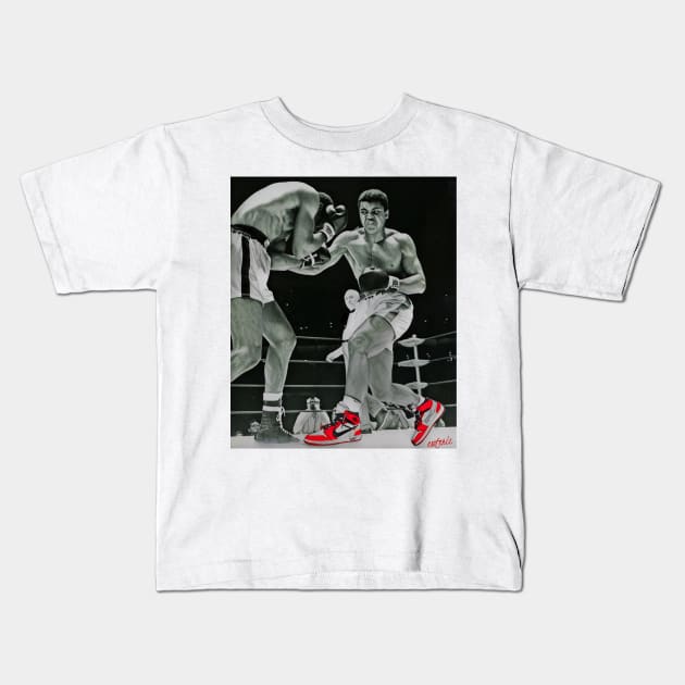 Ali , Bomaye Kids T-Shirt by Esoteric Fresh 